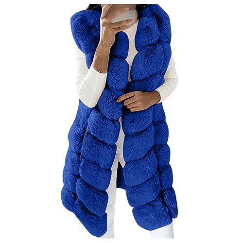 Lange Kunstpelze Weste Damen Elegant Ärmellose Steppweste Einfarbig Fellweste Dicke Warme Pelzmantel Große Größen Pelzweste Winterjacke Winter Kunstfell Jacke Faux Fur Mantel Felljacke Pelzjacke Lange Kunstpelze Weste Damen Elegant Ärmellose Steppweste Einfarbig Fellweste Dicke Warme Pelzmantel Große Größen Pelzweste Winterjacke Winter Kunstfell Jacke Faux Fur Mantel Felljacke Pelzjacke von TRIGLICOLEUM