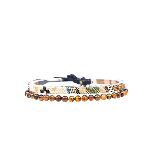 2er Set Surfer armband Herren & Damen • 100% Wasserfest & Handmade • Perlen-Armband Boho Stoff-Armband • Hippie Sommer Strand-Schmuck • Freundschaftsarmbänder für Ihn & Sie (Safari & Tigerauge) 2er Set Surfer armband Herren & Damen • 100% Wasserfest & Handmade • Perlen-Armband Boho Stoff-Armband • Hippie Sommer Strand-Schmuck • Freundschaftsarmbänder für Ihn & Sie (Safari & Tigerauge) von TRIPLE K&S