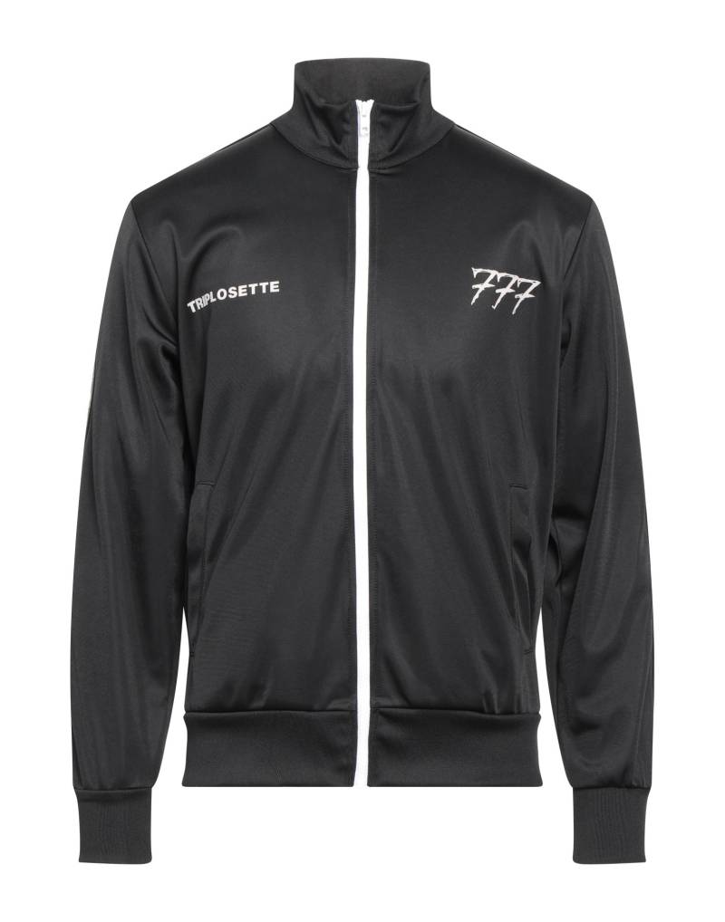 TRIPLOSETTE WEAR Sweatshirt Herren Schwarz von TRIPLOSETTE WEAR