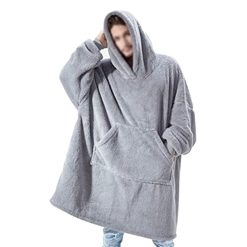 TRISTIN Unisex 1-215 Kapuzenpullover, Grau (670 g), One Size von TRISTIN