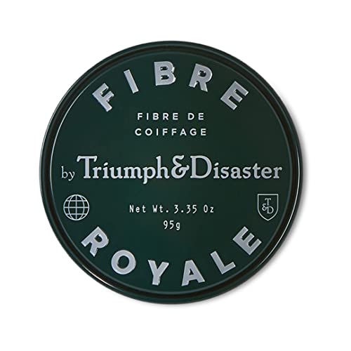 Fibre Royale 95g Styling Haarpaste-Triumph & Disaster Fiber Royale Premium Nicht-Volumen Styling Haarpaste mit Bienenwachs Arganöl & Kawakawa - Unisex Natürlicher Starker Halt für Männer und Frauen von TRIUMPH & DISASTER