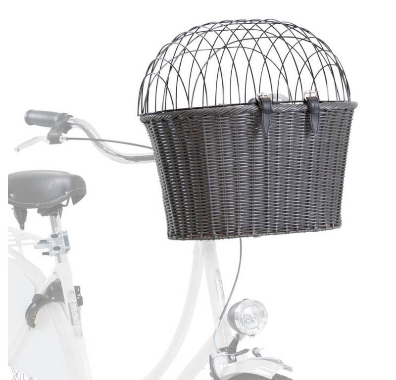 TRIXIE Tierfahrradkorb Trixie Front-Fahrradkorb aus Polyrattan von TRIXIE