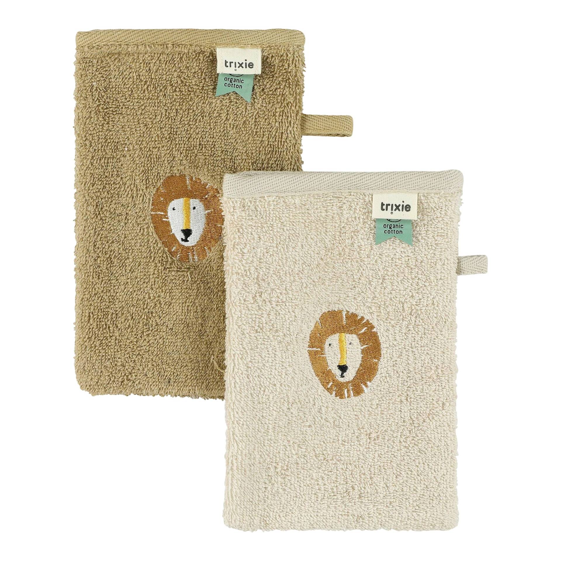 Trixie 2er-Pack Waschhandschuhe gelb Trixie 2er-Pack Waschhandschuhe gelb von TRIXIE