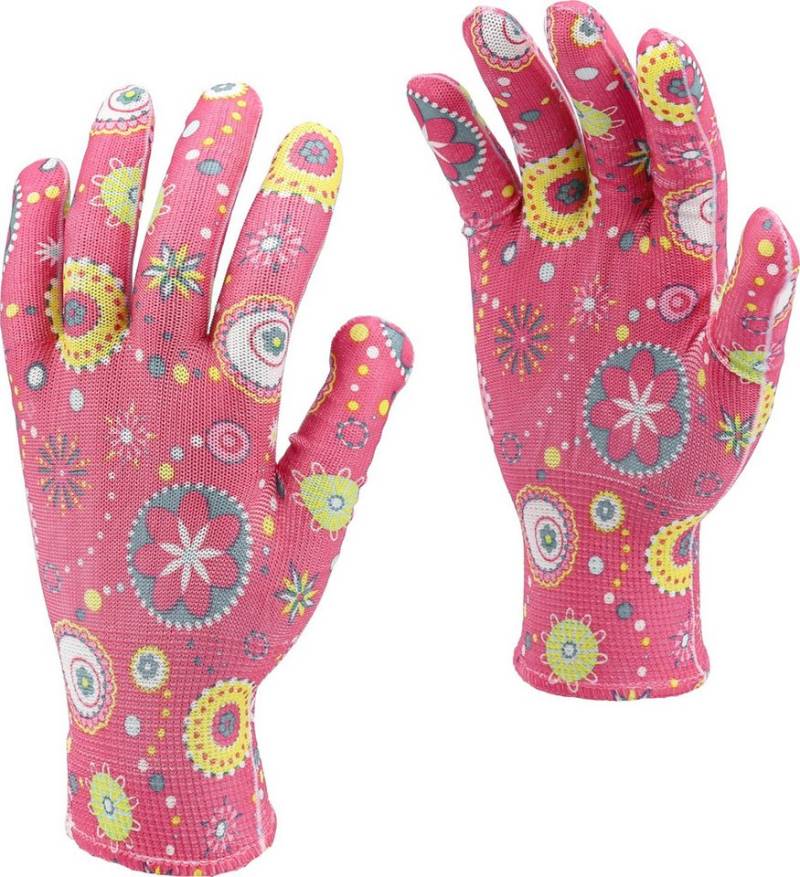 TRIZERATOP Arbeitshandschuhe Arbeitshandschuhe, Gartenhandschuhe, Polyester Gr. 8/M (Arbeitshandschuhe, Gartenhandschuhe, Polyester Gr. 8/M) Markenqualität von TRIZERATOP