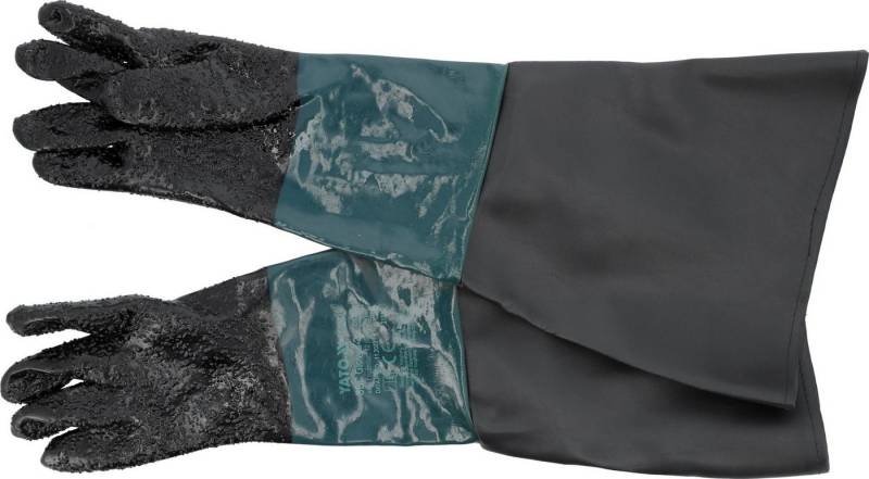 TRIZERATOP Arbeitshandschuhe Arbeitshandschuhe, Sandstrahlhandschuhe, PVC (Arbeitshandschuhe, Sandstrahlhandschuhe, PVC) Markenqualität von TRIZERATOP