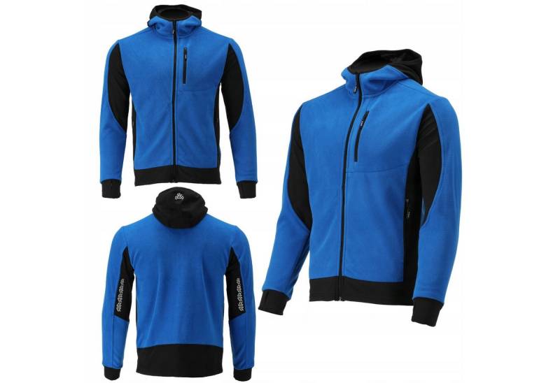 TRIZERATOP Kapuzenpullover Fleece Kapuzenpulli, Hoodie SARNA blau/schwarz Gr. S-XXXL (einzeln) von TRIZERATOP