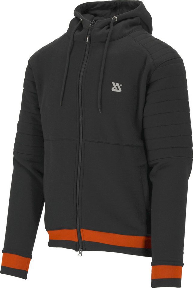 TRIZERATOP Kapuzenpullover Kapuzenpulli, Hoodie mit Reißverschluss ROTTWEILER schwarz/rot Gr. M (einzeln) von TRIZERATOP