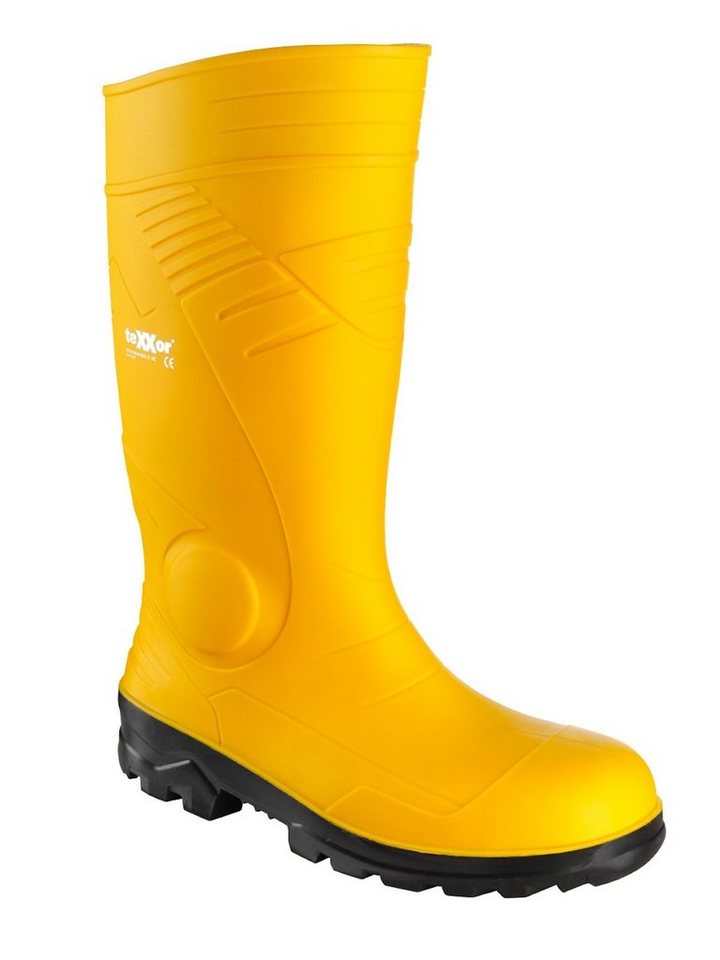 TRIZERATOP S5-PVC-Sicherheitsstiefel gelb Größe 41 Gummistiefel von TRIZERATOP