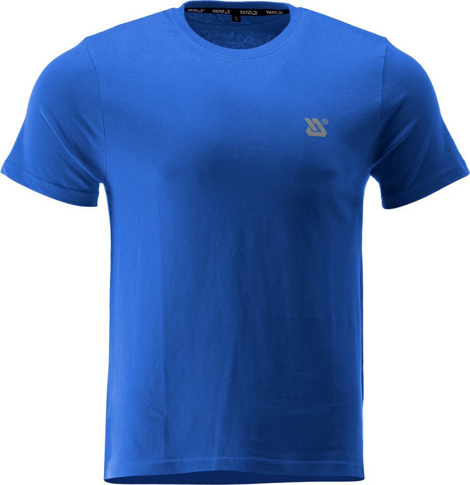 TRIZERATOP T-Shirt T-shirt 100% Baumwolle 180g/m² Gr. S blau (einzeln) von TRIZERATOP