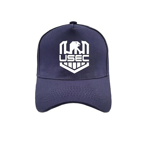 Herren Baseballkappe Unisex Casual Sports Escape from Tarkov USEC Baseballkappen Damen und Herren Lässig Verstellbar USEC Hip Hop Hüte Snapback Jungen Mützen Geschenk von TROBER