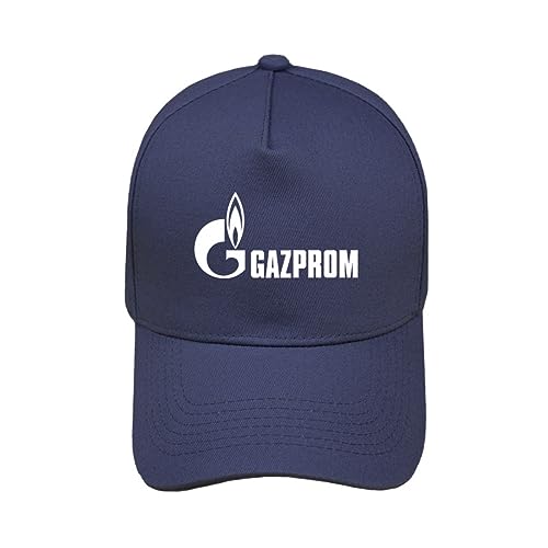 TROBER Herren Baseballkappe Unisex Casual Sport Mode Hut Russland Gazprom Baseballkappe Unisex Verstellbare Gazprom Hüte Mann Outdoor Caps Geschenk von TROBER