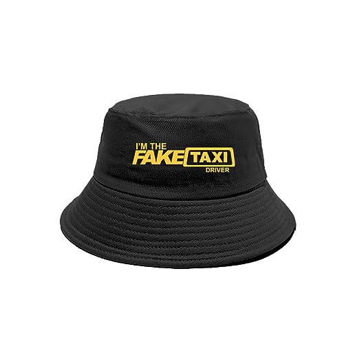 TROBER Herren Baseballmütze Unisex Casual Sport Fake Taxi Fischerhüte Faketaxi Fahrer Kappen Sommer Sonnencreme Outdoor Fischerhut Geschenk von TROBER