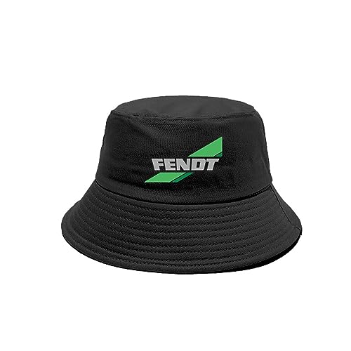 TROBER Herren Baseballmütze Unisex Casual Sport Fendt Bucket Hats Fendt Traktor Caps Outdoor Sommer Bob Hut Geschenk von TROBER