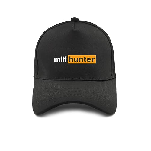 TROBER Herrenhüte, Outdoor Casual Frauen Milf Hunter Baseballkappen Frauen Männer Verstellbare Snapback Sommer Unisex Coole Hüte EIN Geburtstagsgeschenk für Meinen Mann und Vater von TROBER