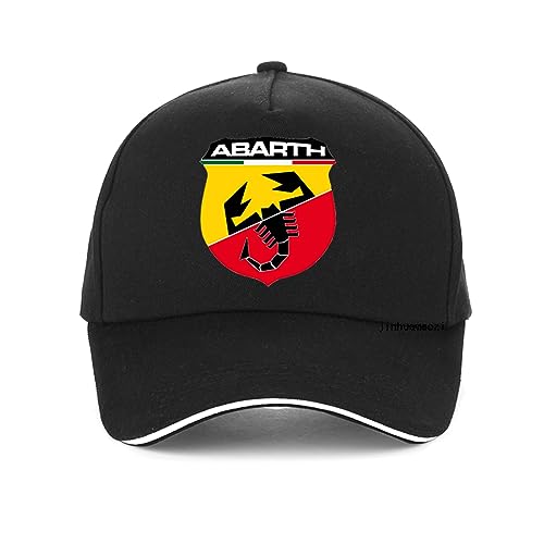 TROBER Herrenhüte für die Freizeit im Freien Neuer Sommer für Mann und Frau Abarth Baseballkappe Mode Unisex Verstellbarer Snapback-Hut Gorras Knochen Geburtstagsgeschenk für Meinen Vater und Ehemann von TROBER