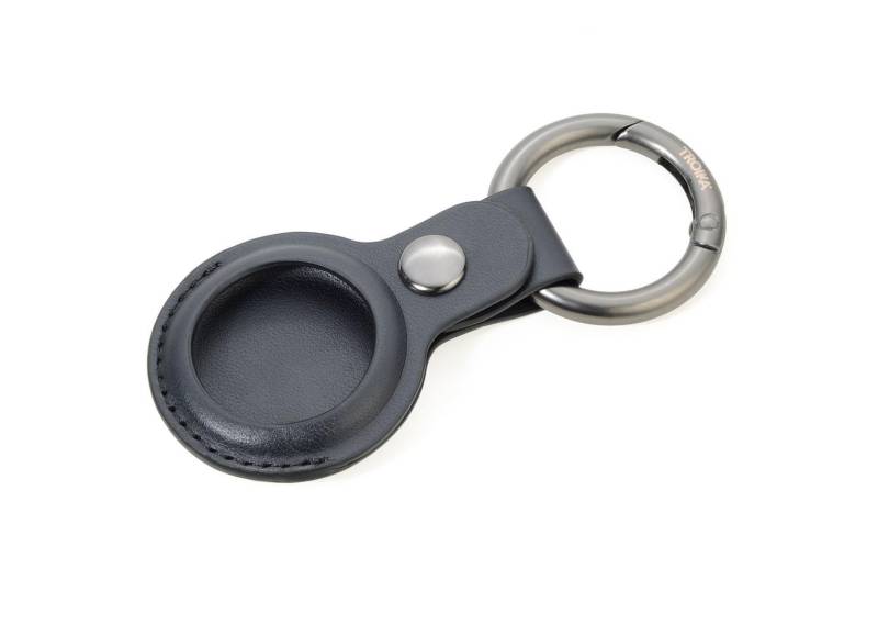 TROIKA - Schlüsselanhänger Airtag Cover Black Schwarz von TROIKA