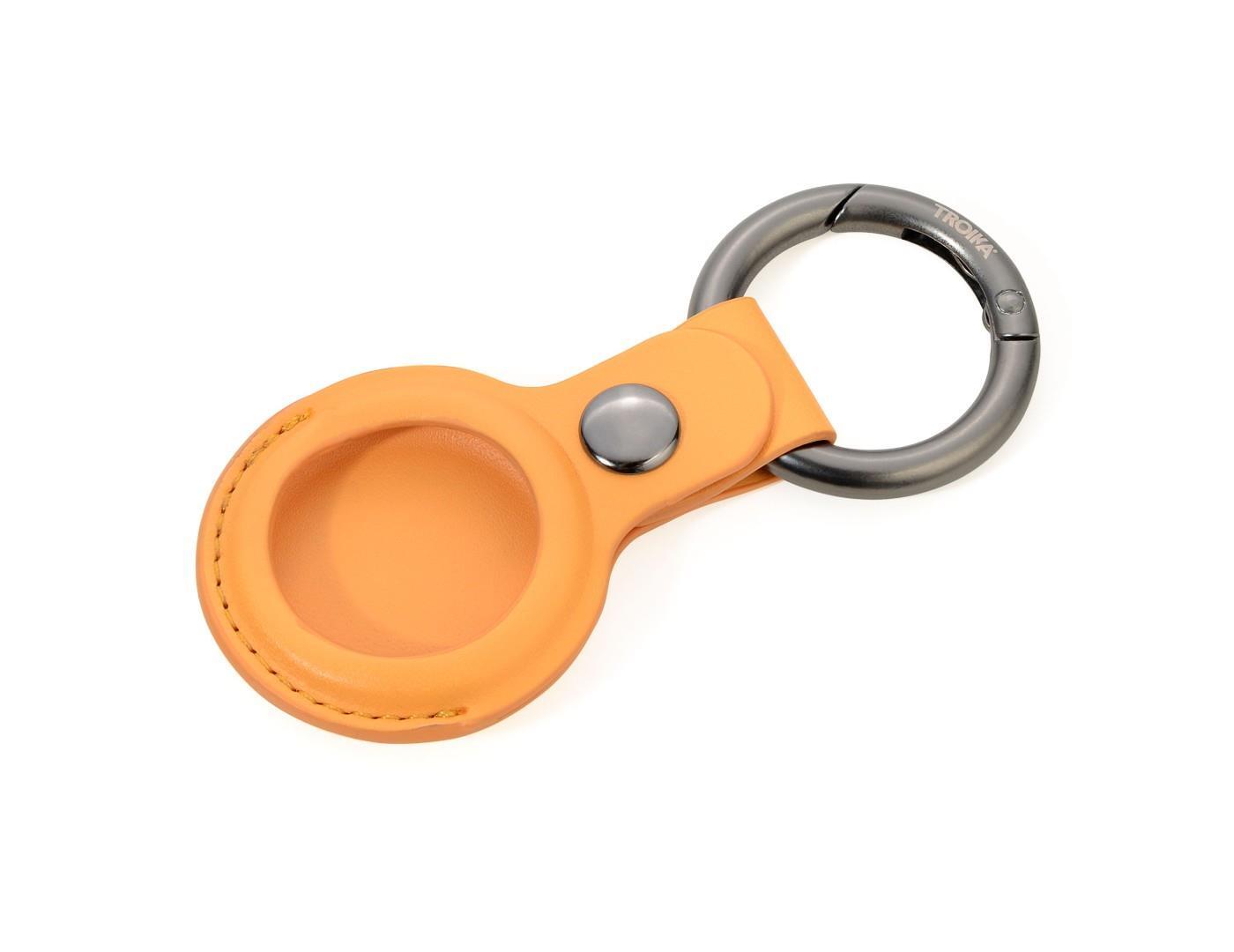 TROIKA - Schlüsselanhänger Airtag Cover Yellow Gelb von TROIKA