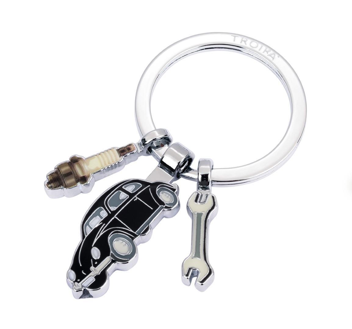 TROIKA - Schlüsselanhänger Volkswagen Typ1 Shiny Multicolor von TROIKA