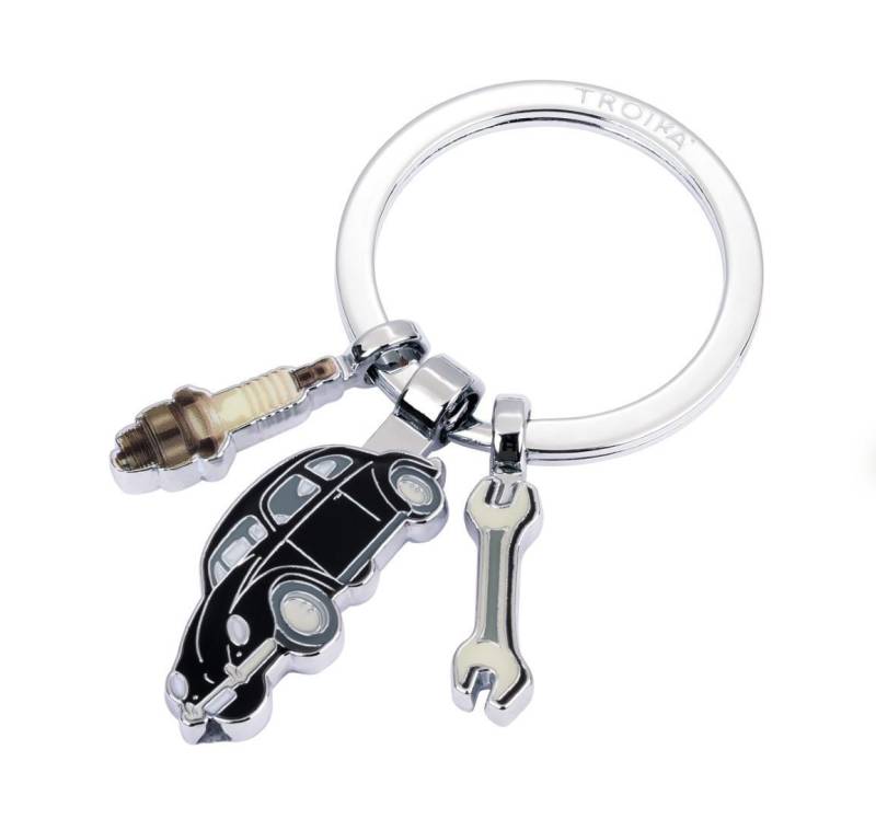 TROIKA - Schlüsselanhänger Volkswagen Typ1 Shiny Multicolor von TROIKA