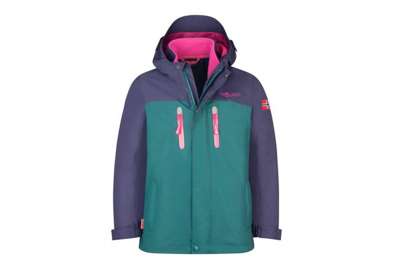 TROLLKIDS 3-in-1-Funktionsjacke Bryggen Wasserdicht von TROLLKIDS