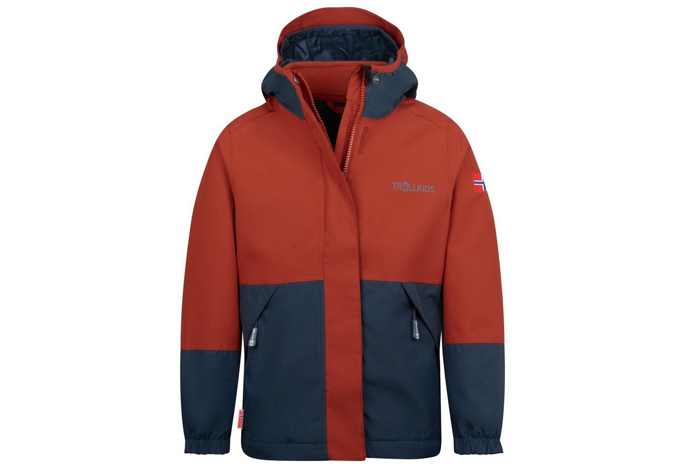 TROLLKIDS 3-in-1-Funktionsjacke Kjerak Wasserdicht Atmungsaktiv ZIP-In System von TROLLKIDS