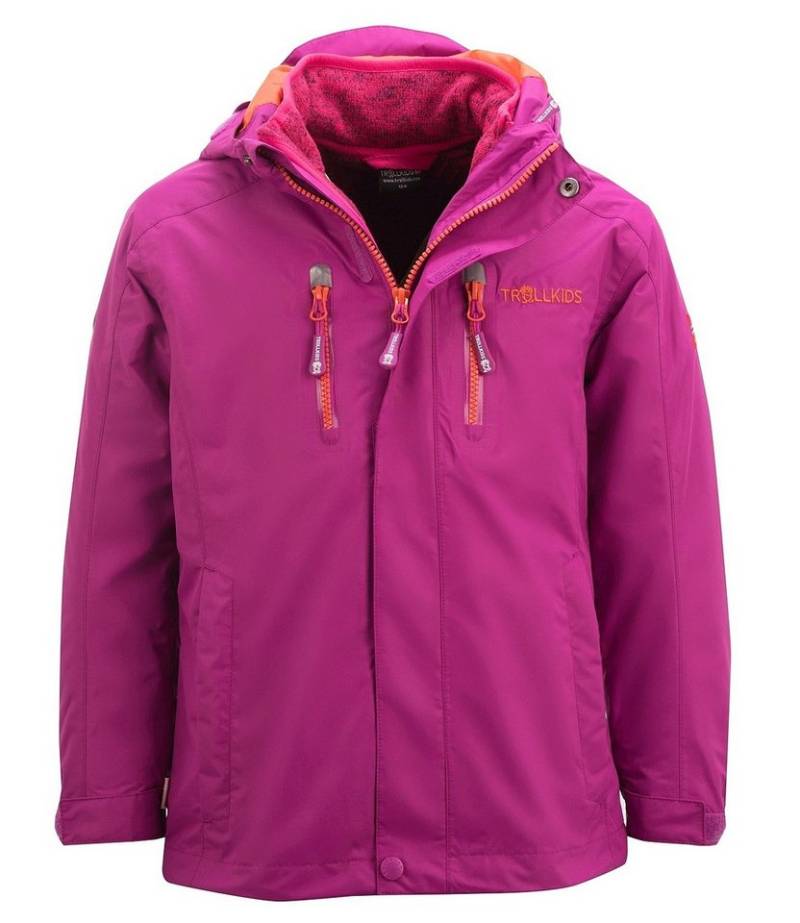 TROLLKIDS 3-in-1-Funktionsjacke Lofoten Wasserdicht von TROLLKIDS