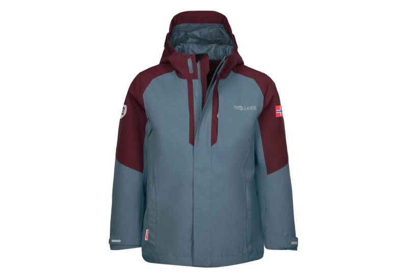 TROLLKIDS 3-in-1-Funktionsjacke Skanden Wasserdicht von TROLLKIDS