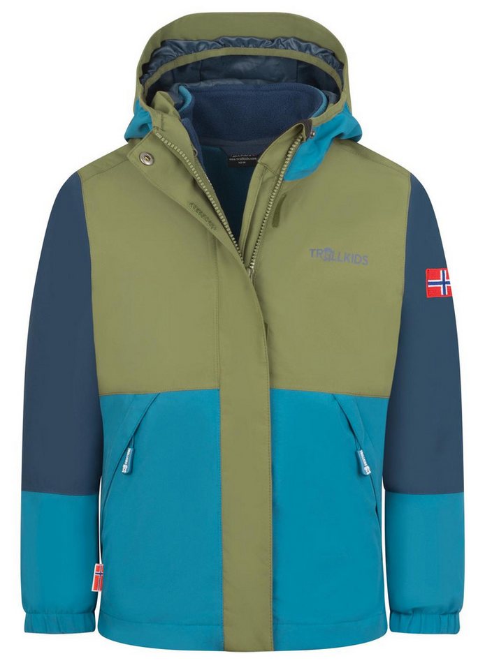 TROLLKIDS Doppeljacke Trollkids Kinder Kjerag 3in1 Jacke von TROLLKIDS