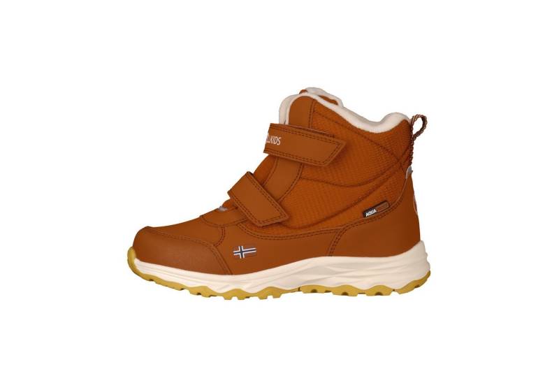 TROLLKIDS KIDS HAFJELL WINTER BOOTS Winterstiefel wasserdicht, Klettverschluss, reflektierende Details von TROLLKIDS