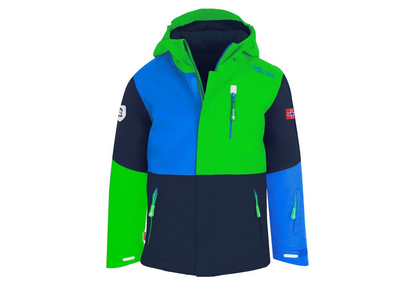 TROLLKIDS Skijacke Hallingdal Wasserdicht, Winddicht von TROLLKIDS