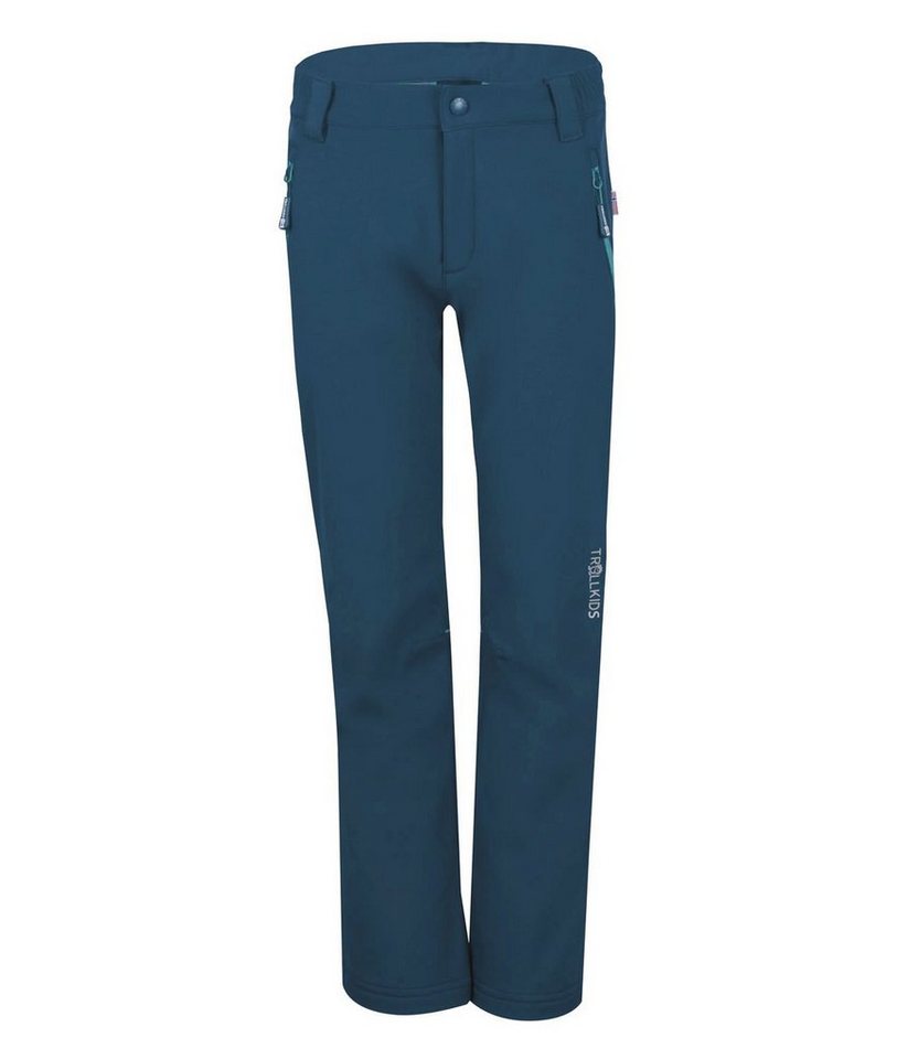 TROLLKIDS Softshellhose Fjell Wasserabweisend und winddicht von TROLLKIDS