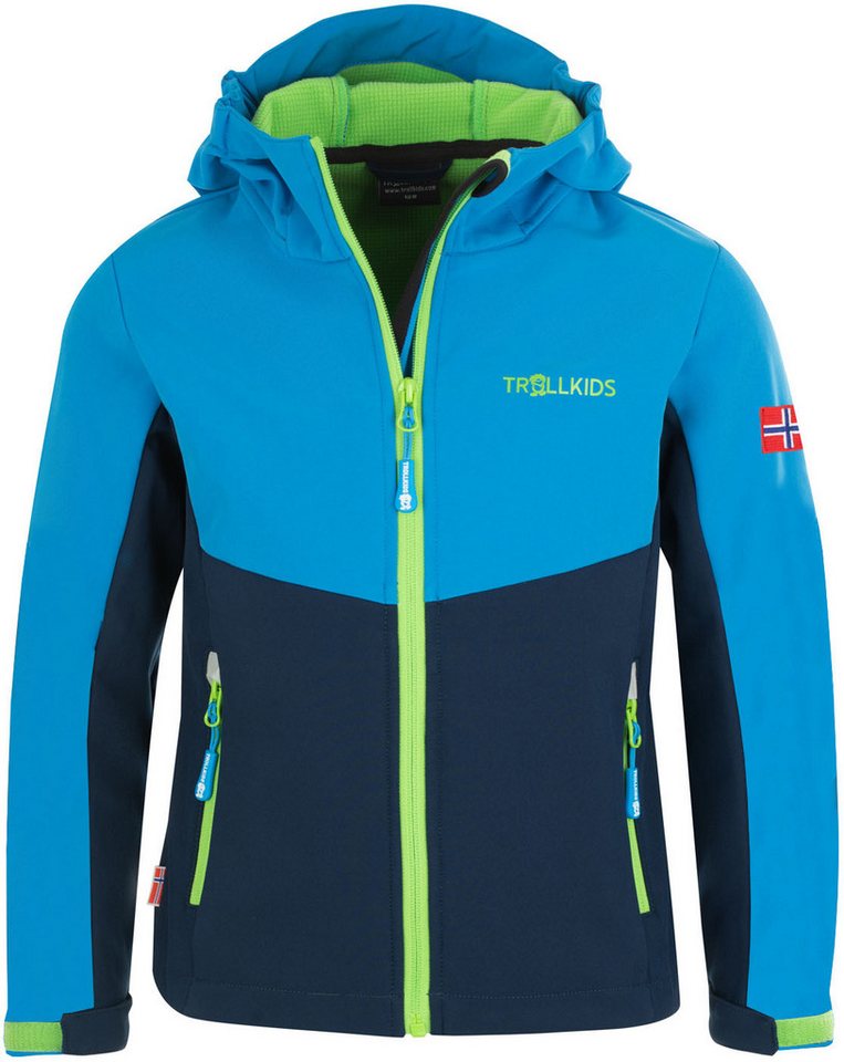 TROLLKIDS Softshelljacke KIDS KRISTIANSAND JACKET (1-St) von TROLLKIDS