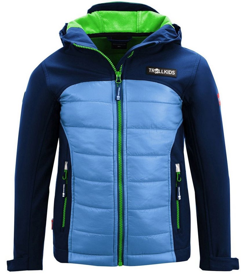 TROLLKIDS Softshelljacke Lysefjord Wasserabweisend von TROLLKIDS