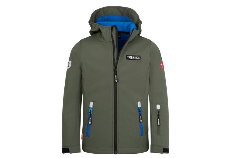 TROLLKIDS Softshelljacke Oslofjord Winddicht, Wasserabweisend von TROLLKIDS