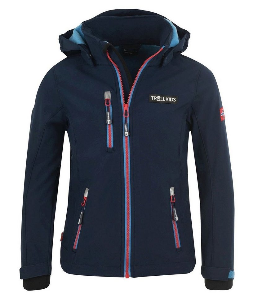 TROLLKIDS Softshelljacke Preikestolen Wasserabweisend von TROLLKIDS