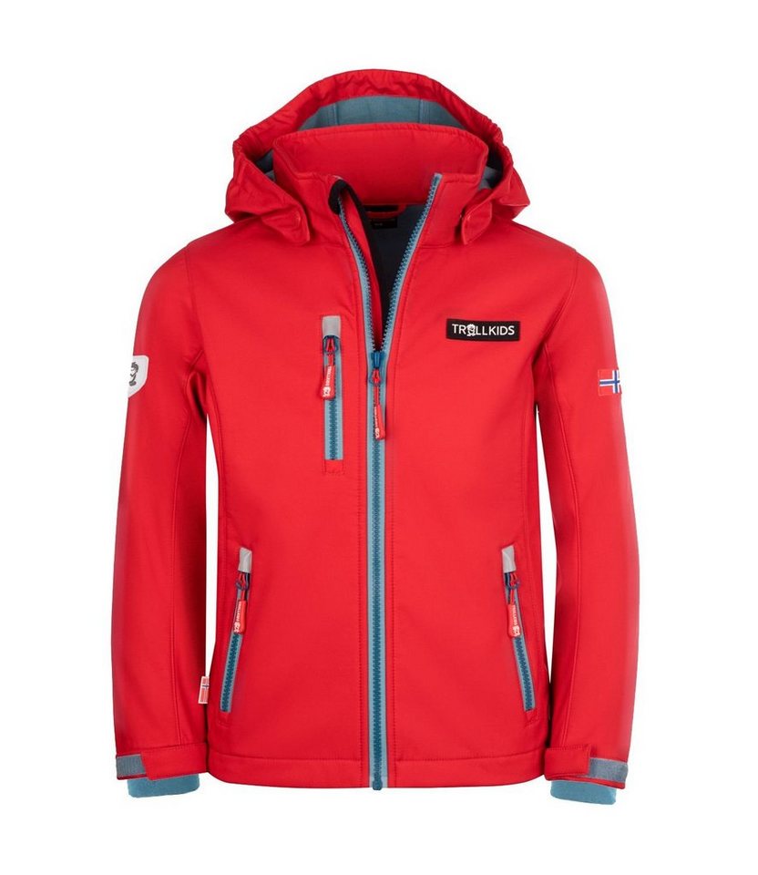 TROLLKIDS Softshelljacke Preikestolen Wasserabweisend TROLLKIDS Softshelljacke Preikestolen Wasserabweisend von TROLLKIDS