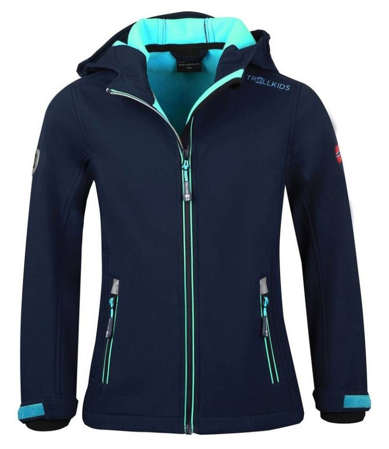 TROLLKIDS Softshelljacke Trollfjord Wasserabweisend von TROLLKIDS