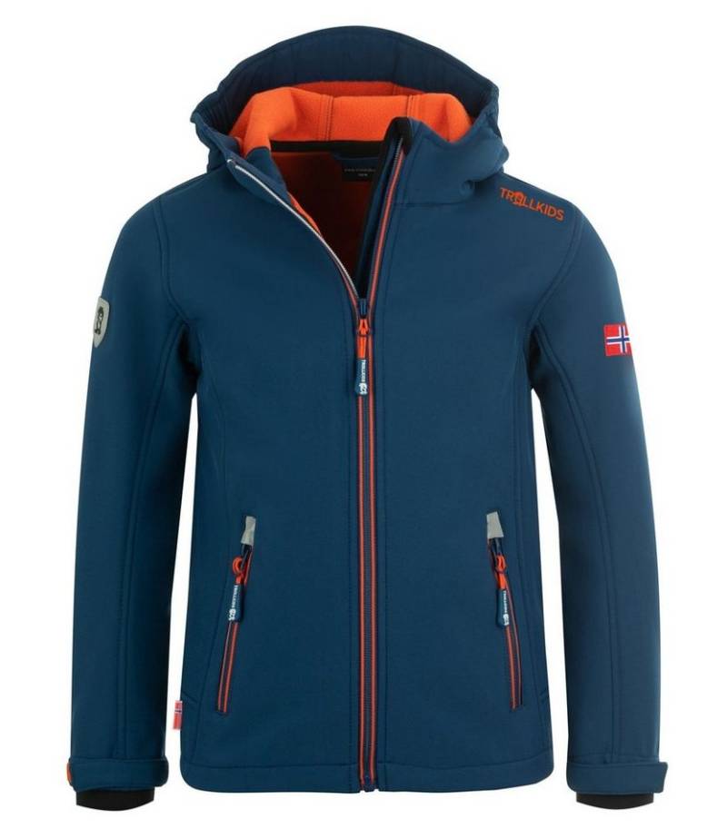 TROLLKIDS Softshelljacke Trollfjord Wasserabweisend von TROLLKIDS