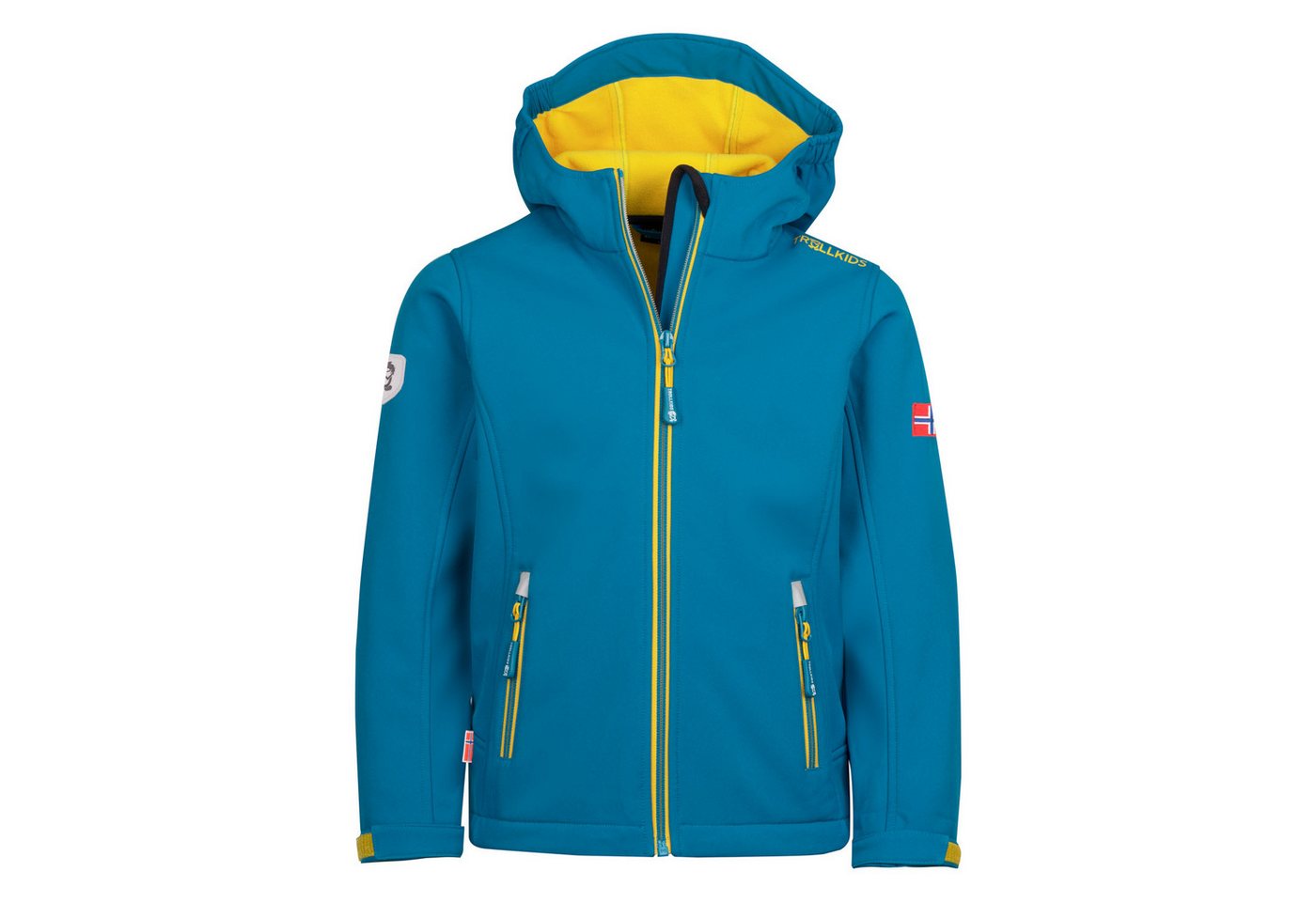 TROLLKIDS Softshelljacke Trollfjord Wasserabweisend von TROLLKIDS