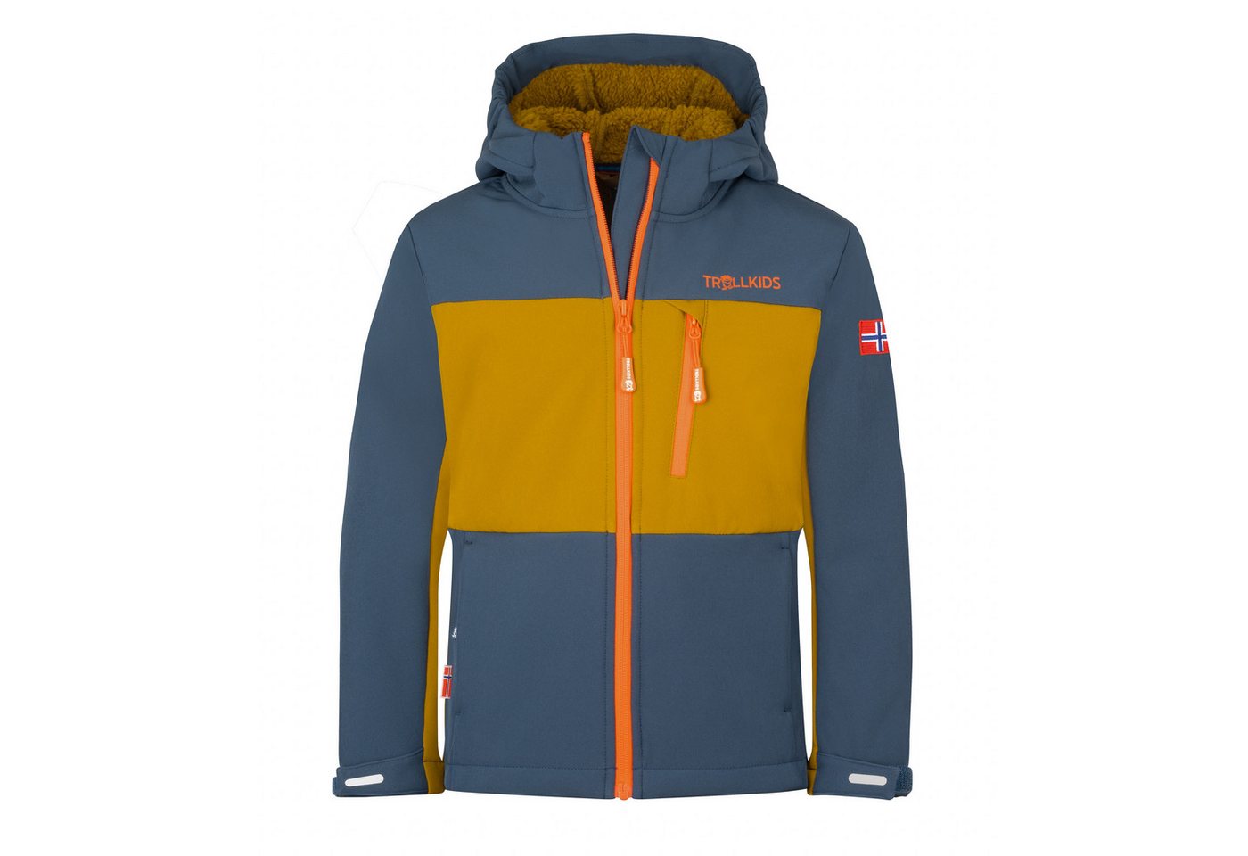 TROLLKIDS Softshelljacke Trollkids Kinder Bergsfjord Winter Softshelljacke von TROLLKIDS