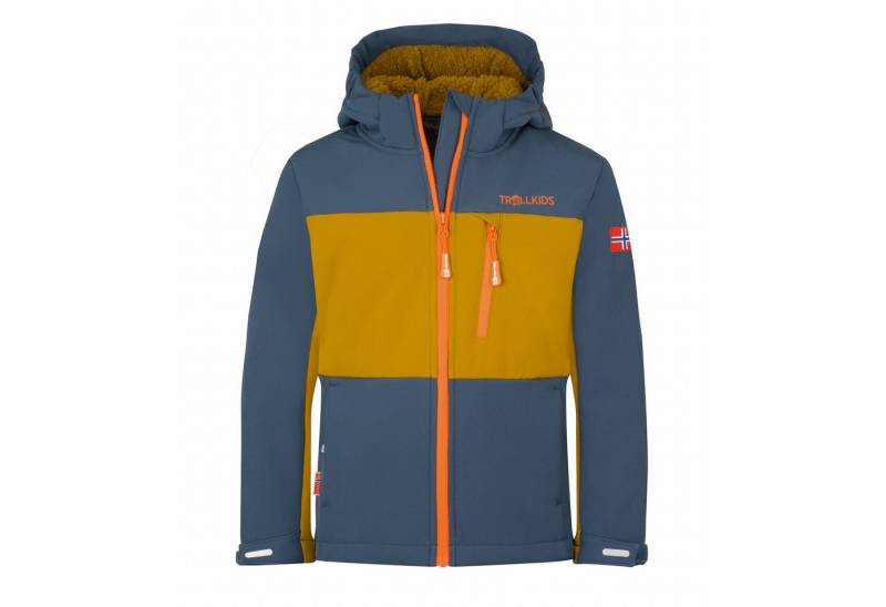 TROLLKIDS Softshelljacke Trollkids Kinder Bergsfjord Winter Softshelljacke von TROLLKIDS
