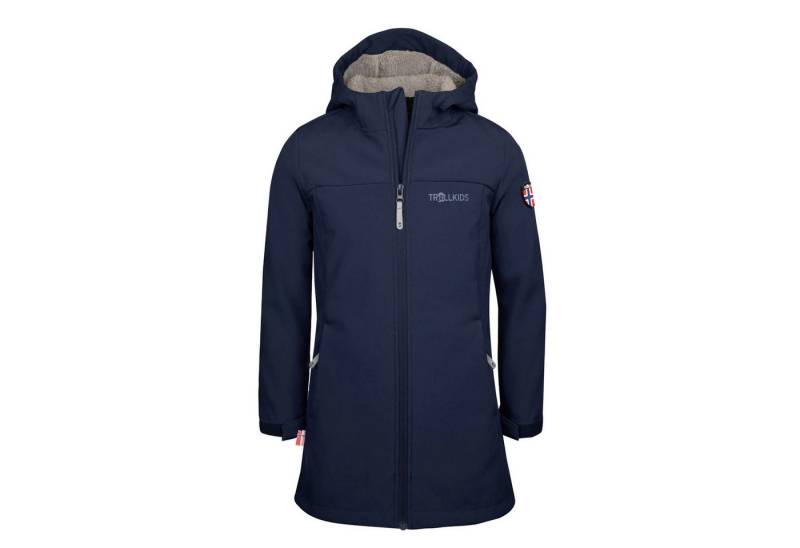 TROLLKIDS Softshellmantel GIRLS KRISTIANSAND COAT von TROLLKIDS