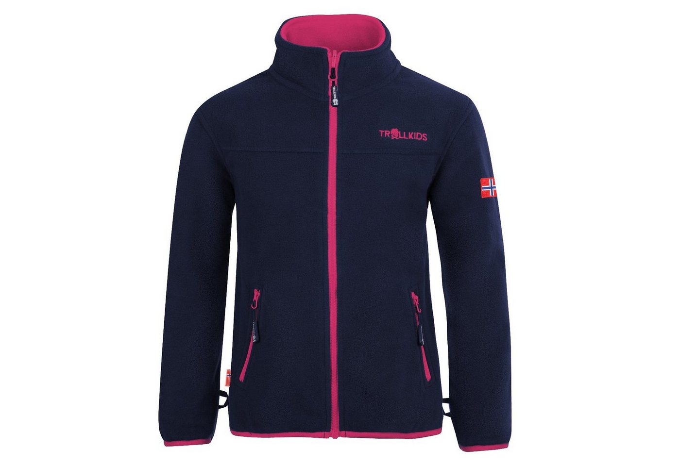 TROLLKIDS Strickfleece-Pullover GIRLS OPPDAL JACKET XT von TROLLKIDS