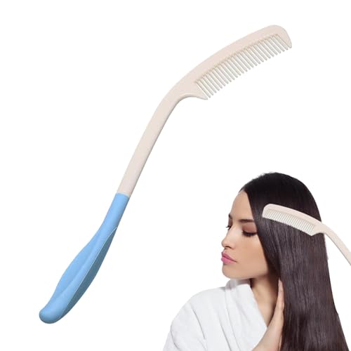 Haarbürste mit langem Stiel, Haarbürsten und Kämme mit langem Stiel - Multifunktionaler Kamm mit langem Stiel, langer Kamm - Schöne elegante Haarbürste mit langem Griff für Damen Haarbürste mit langem Stiel, Haarbürsten und Kämme mit langem Stiel - Multifunktionaler Kamm mit langem Stiel, langer Kamm - Schöne elegante Haarbürste mit langem Griff für Damen von TROONZ