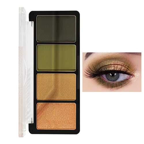 Lidschatten-Palette Make-up - Glitzere Make-up-Palette | Hochpigmentierte -Schimmer-Lidschatten-Palette, Kosmetik-Geschenkset für Frauen und Mädchen, Urlaub, Geburtstag Troonz von TROONZ