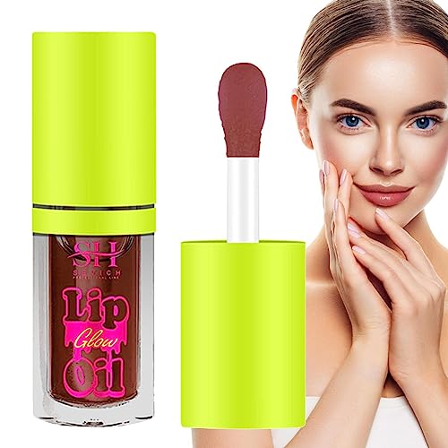 Lipgloss | Nicht klebende Lip Essence Feuchtigkeitspflege - Langanhaltender Wasserspiegel-Lippenfleck, natürliches Lippenverschönerungs-Make-up, Geschenk für Frauen Troonz von TROONZ