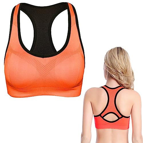 TROONZ Lifting-BHS für Damen | Racerback-Stretch-BH für Halt | Sportbekleidung aus Nylon und Spandex für Yoga, Fitness, Training und den täglichen Gebrauch von TROONZ