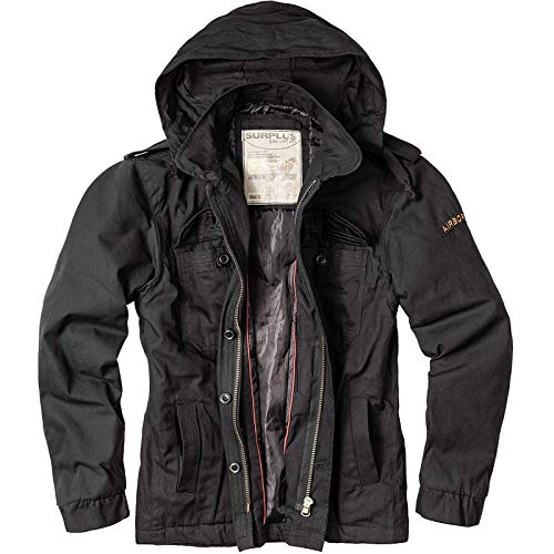 Trooper Airborne Jacke Schwarz Gr. M von Trooper