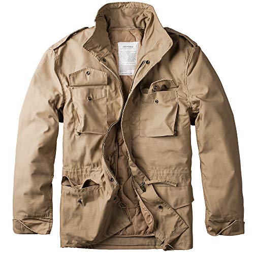 Trooper M65 Feldjacke, beige, Size S von Trooper