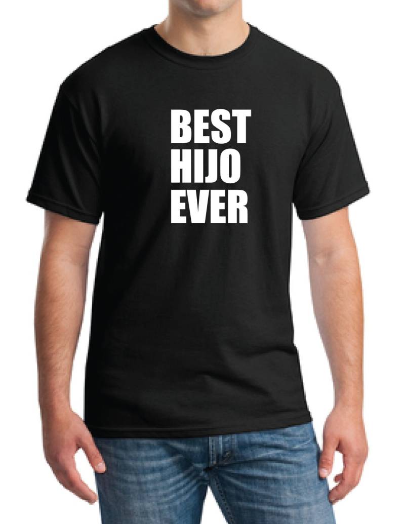 Bestes Hijo Je Shirt-Best Sohn Hemd in Spanisch-Sohn-Geschenk Mann - Vaters Tag Geschenk Weihnachten T-Shirt-T-Shirt-Geschenk Für Sohn-Unisex T-Shirt von TROPICALTSHIRTS